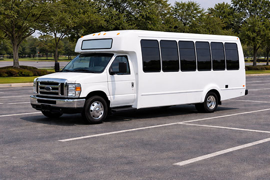 20-passenger minibus available for charter in Tuscaloosa, AL