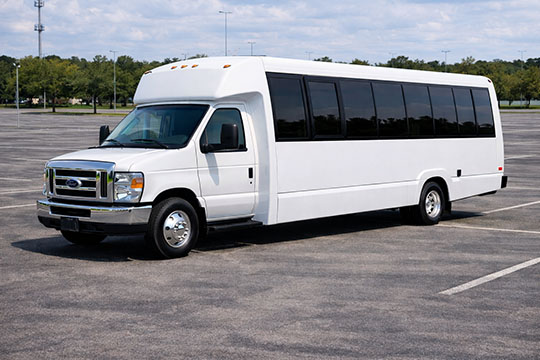 25-passenger minibus available for charter in Tuscaloosa, AL